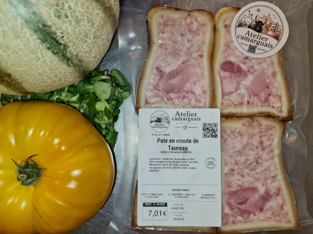 pate en croute atelier camarguais boucherie aigues mortes